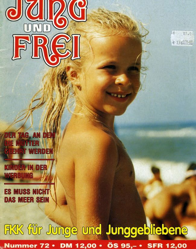 Jung und Frei Nr.72 - Magazine naturism retro nude culture | Naturist Gallery