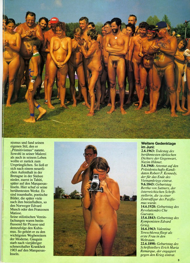 Jung und Frei Nr.61 - young body nudists magazine | Naturist Gallery