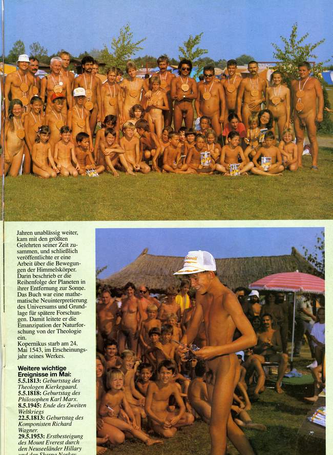 Jung und Frei Nr.60 - family nudism magazine adult and young nudists photo | Naturist Gallery