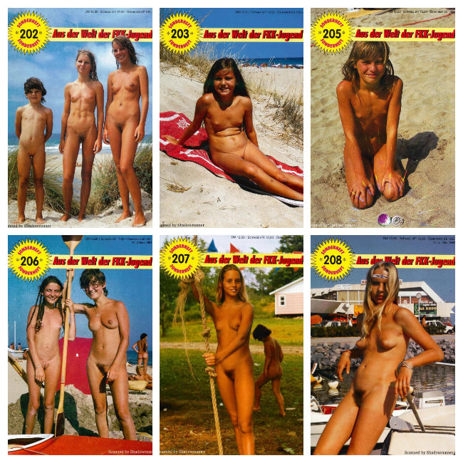 Sonnenfreunde Sonderheft Nr.200-208 naturism gallery magazine | Naturist Gallery