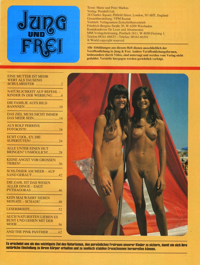 Jung und Frei Nr.72 - Magazine naturism retro nude culture | Naturist Gallery