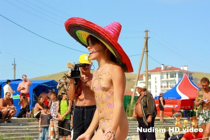 Neptune's Day HD video nudist feast | Naturist Gallery